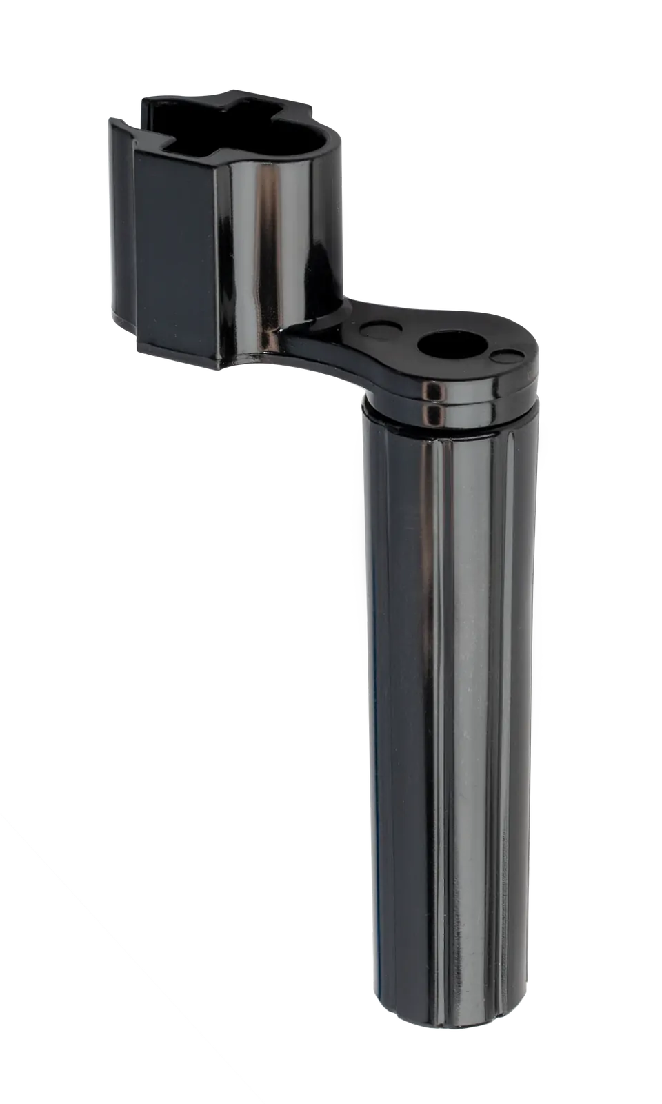 XTR String Winder - Black, Plastic Guitar String Winder with Notched Head