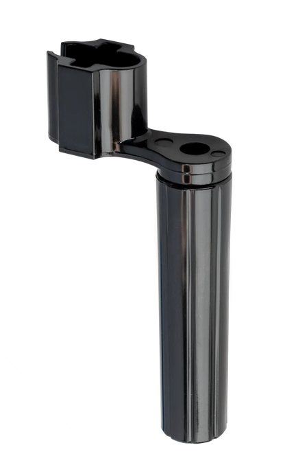 XTR String Winder - Black, Plastic Guitar String Winder with Notched Head