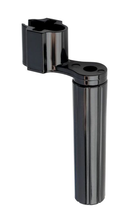 XTR String Winder - Black, Plastic Guitar String Winder with Notched Head