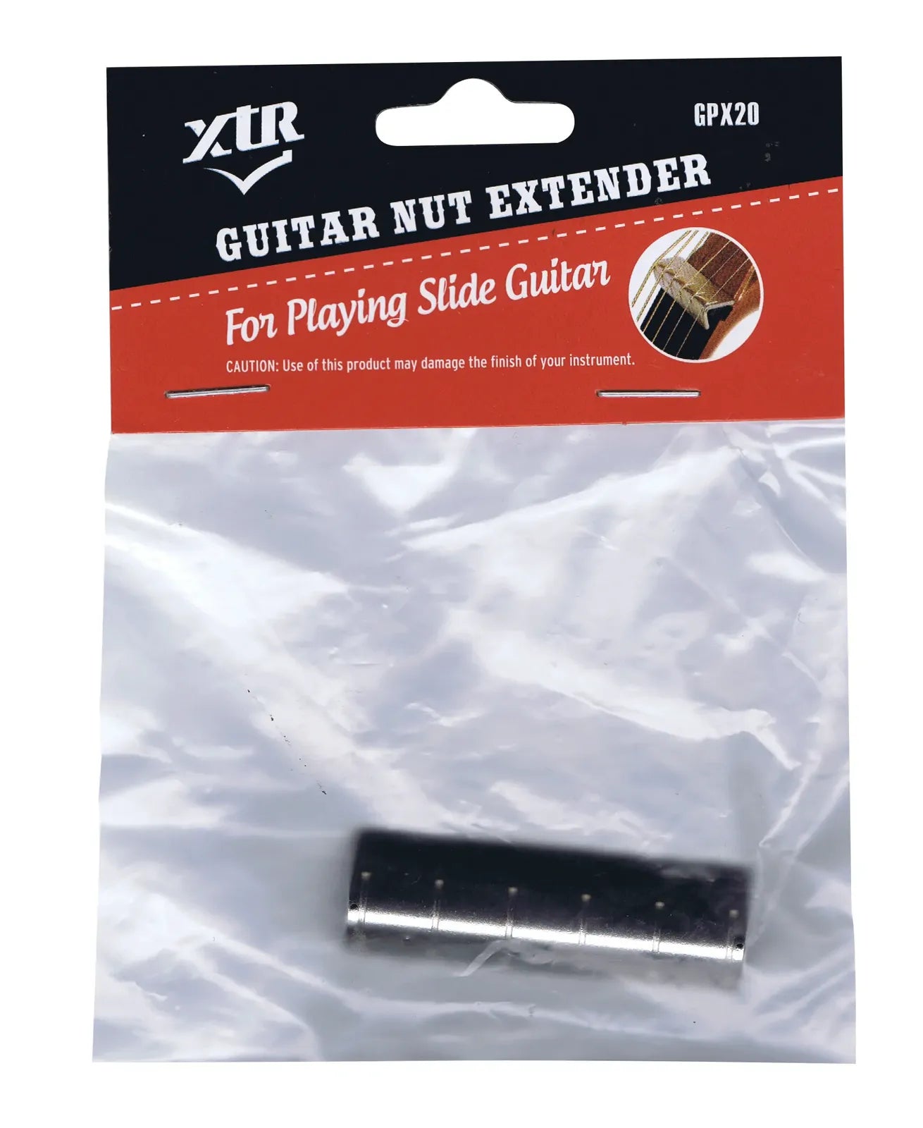 XTR Guitar Nut Extender for Slide Playing (Model GPX20) — view 2