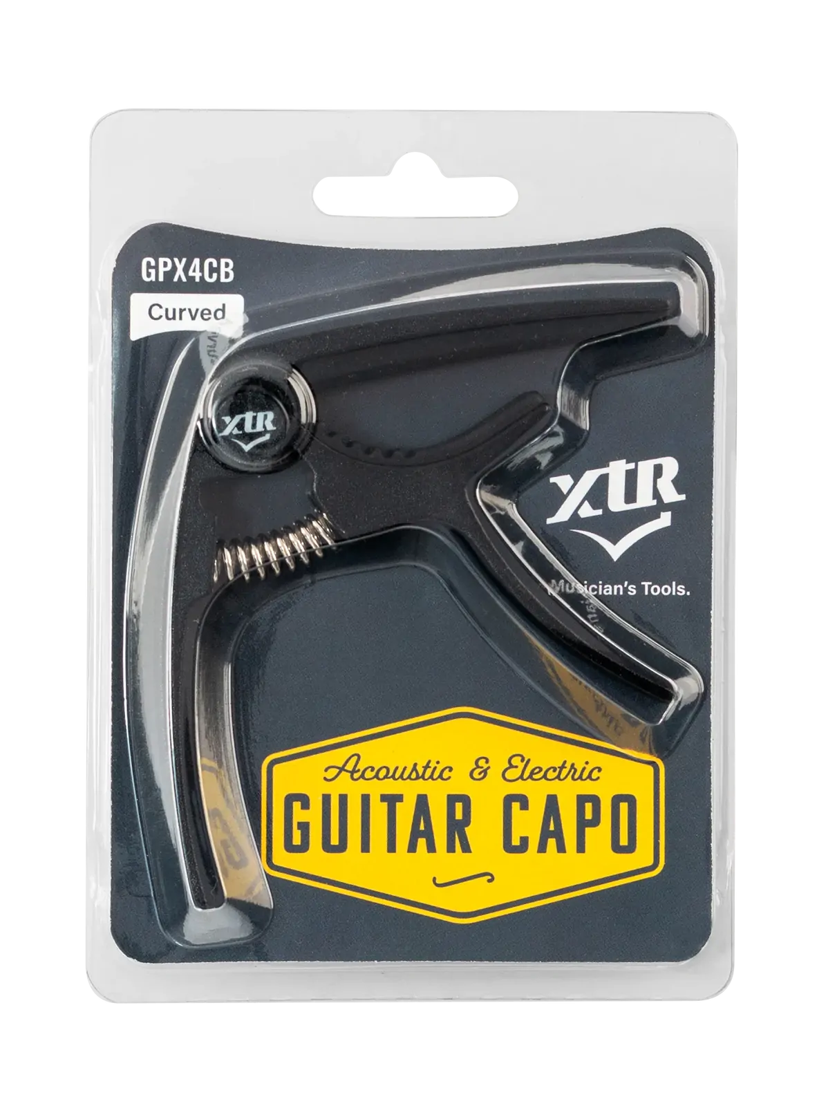 XTR Acoustic & Electric Capo - Trigger Style, Black — view 4