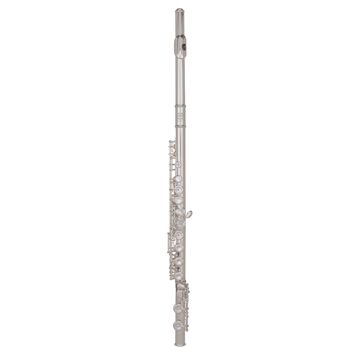 Grassi 810MKII Silver Plated Flute with French Pointed Arms — view 3
