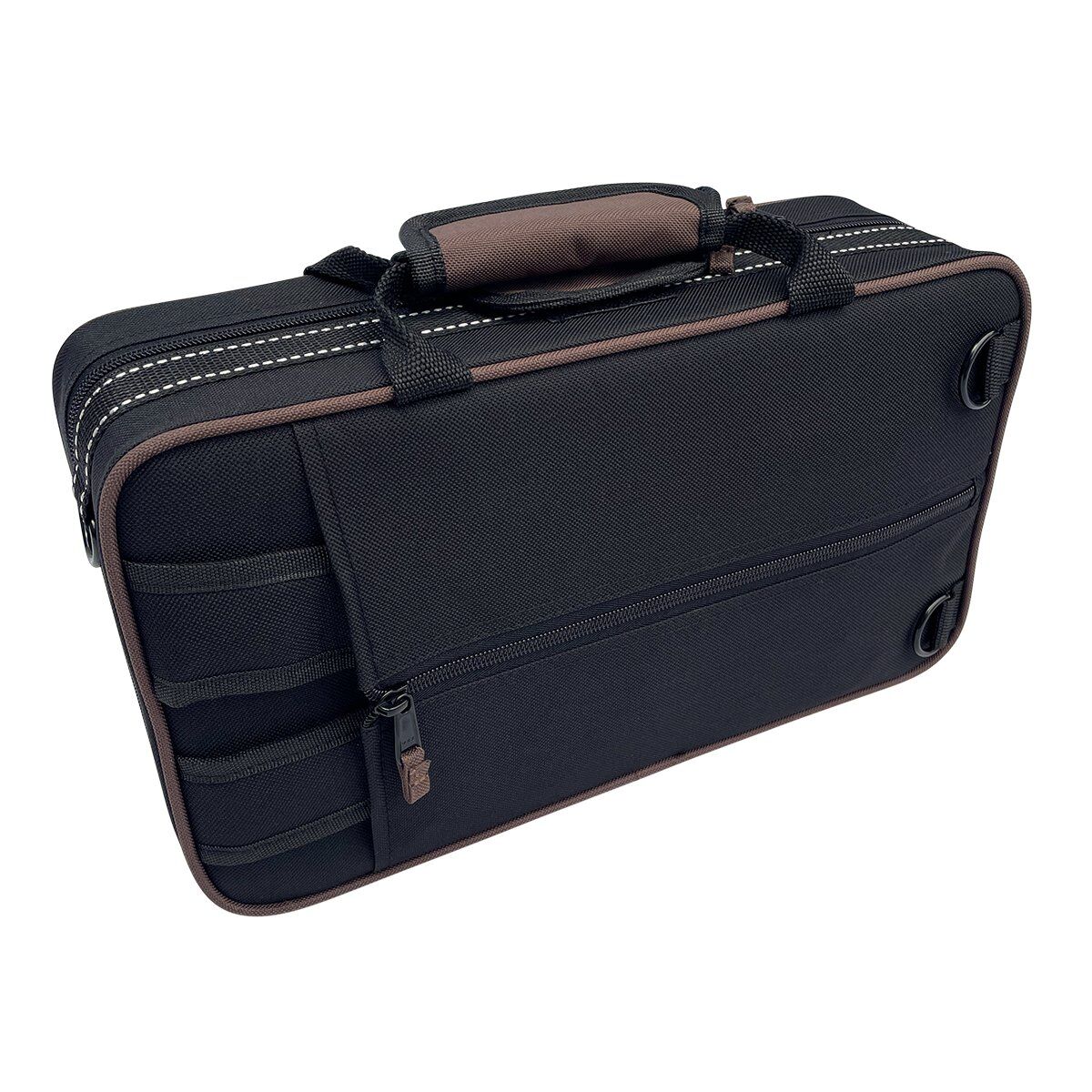 Grassi CL200 Bb Clarinet with Backpack Case, 17 Keys, Boehm System, ABS Body, Nickel-Plated Keys, Double-Point Key Post, Adjustable Thumb-Rest — view 7