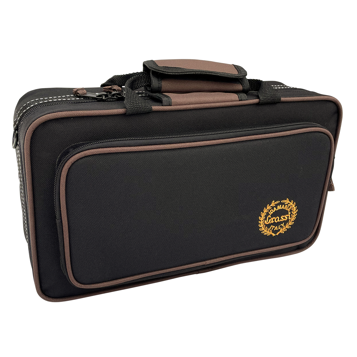 Grassi CL200 Bb Clarinet with Backpack Case, 17 Keys, Boehm System, ABS Body, Nickel-Plated Keys, Double-Point Key Post, Adjustable Thumb-Rest — view 6
