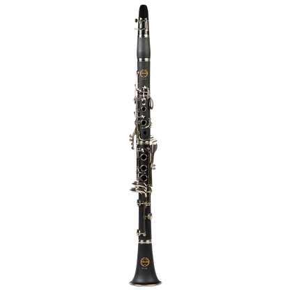 Grassi CL200 Bb Clarinet with Backpack Case, 17 Keys, Boehm System, ABS Body, Nickel-Plated Keys, Double-Point Key Post, Adjustable Thumb-Rest