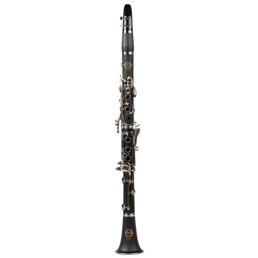 Grassi CL200 Bb Clarinet with Backpack Case, 17 Keys, Boehm System, ABS Body, Nickel-Plated Keys, Double-Point Key Post, Adjustable Thumb-Rest