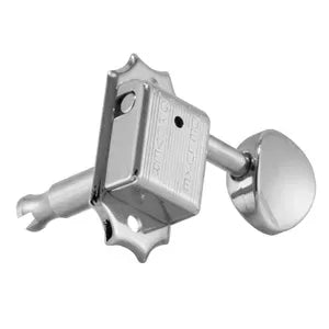 Grover Deluxe Vintage Series Nickel 3-A-Side Acoustic Machine Heads