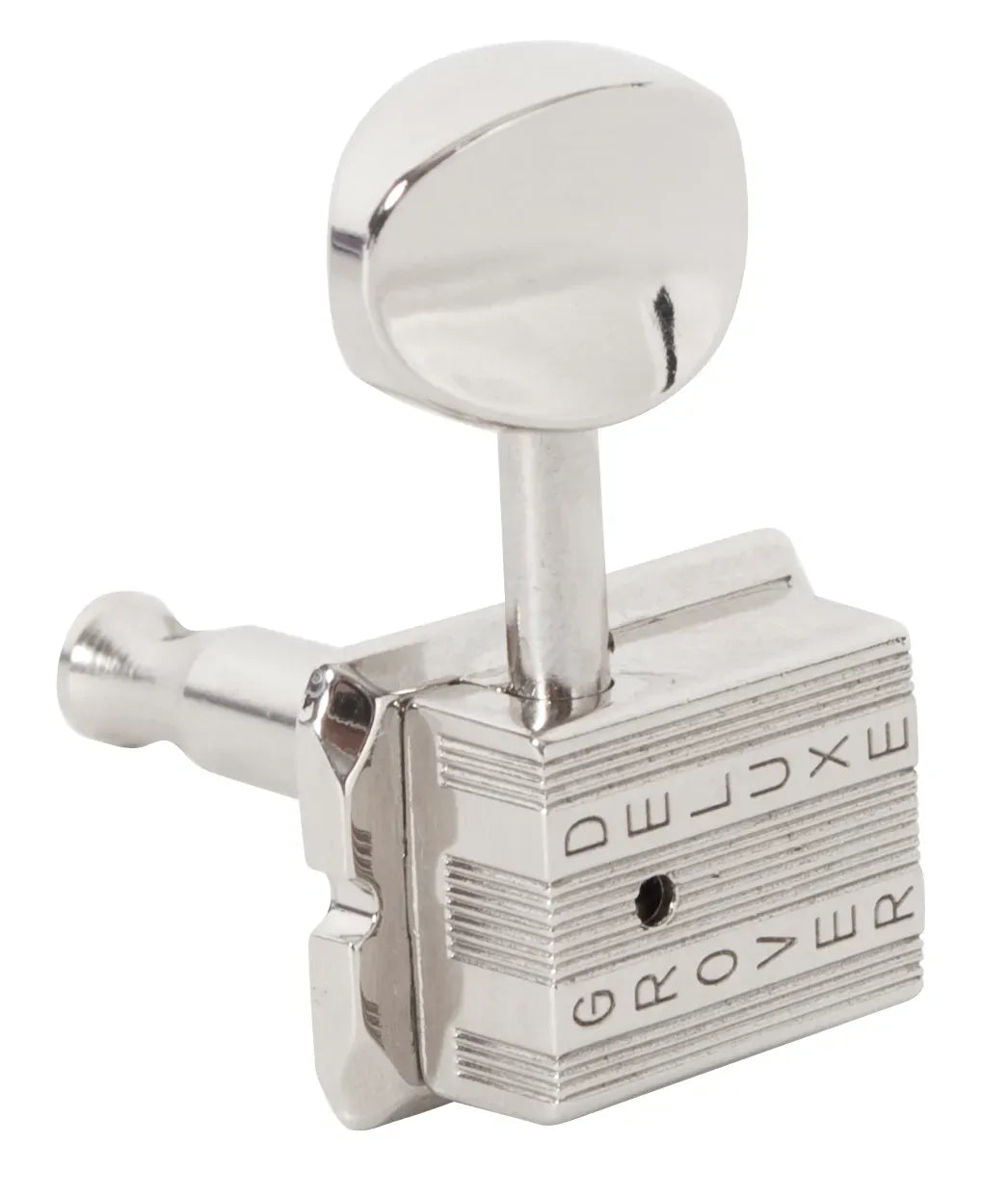 Grover Deluxe Vintage 6-in-Line Nickel Machine Heads for Strat or Tele
