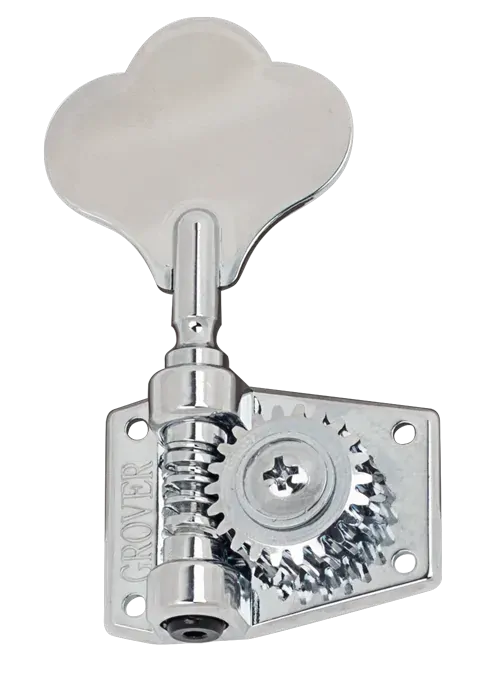 Grover 4-in-Line Chrome Bass Machine Heads