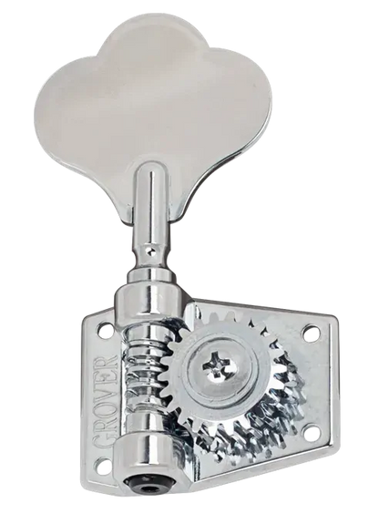 Grover 4-in-Line Chrome Bass Machine Heads