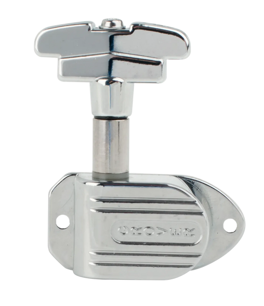 Grover 3-A-Side Chrome Machine Heads