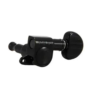 Grover MACHINE HEADS MINI 6-IN-LINE BLACK Guitar Tuner Key