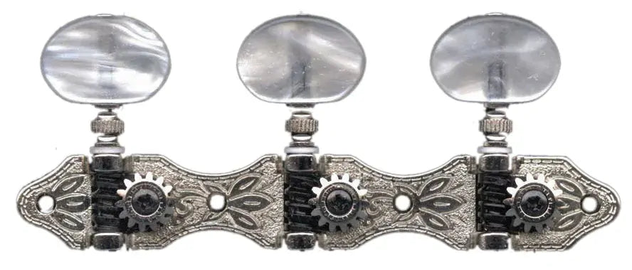 Grover CLASSIC 3-A-SIDE 35MM Nickel Machine Heads for Classical Guitar