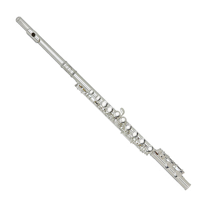 Grassi GRSFL290 School Flute with E Mechanism, Offset G Key, Alpacca Silver-Plated Body, Case & Accessories Included
