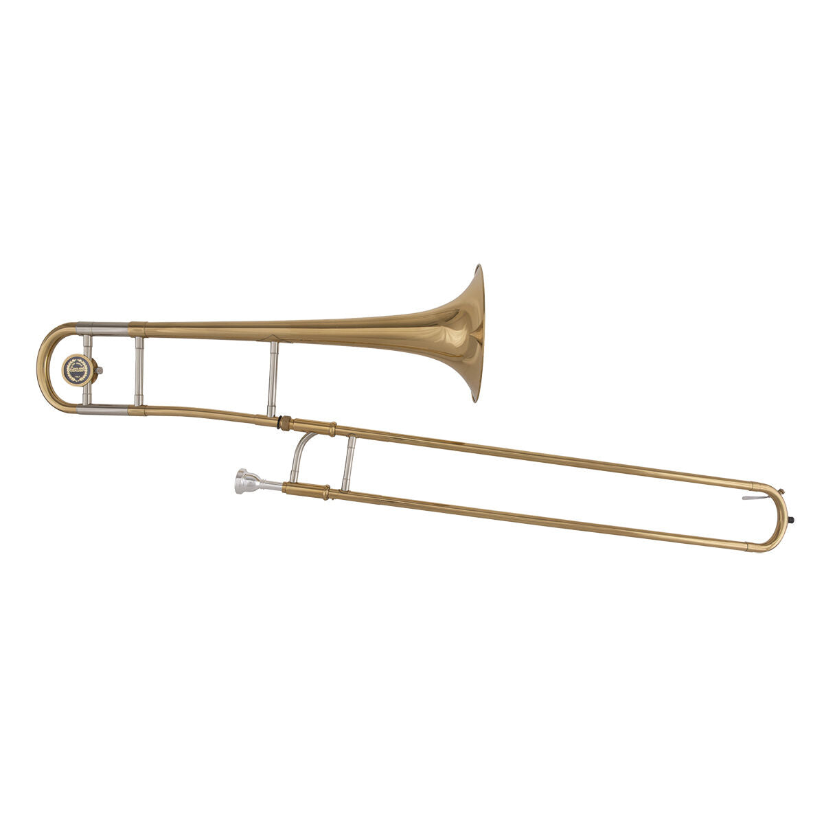 Grassi Bb Tenor Trombone Gold Lacquer School Series GR STB850 with Case and Cloth