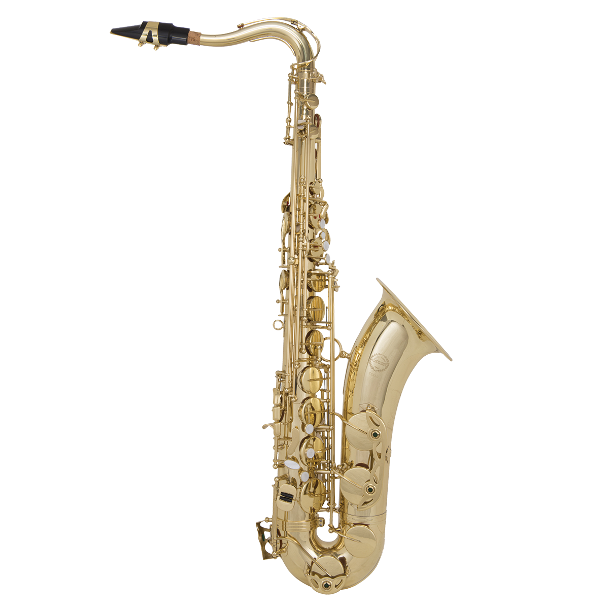 Grassi TS210 Bb Tenor Saxophone with Gold Lacquer Finish, Backpack Foam Case, Adjustable Thumb Rest — view 3