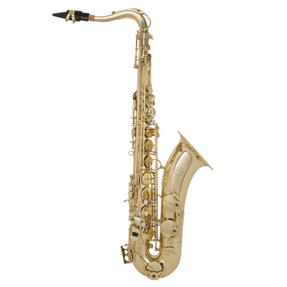 Grassi TS210 Bb Tenor Saxophone with Gold Lacquer Finish, Backpack Foam Case, Adjustable Thumb Rest — view 3