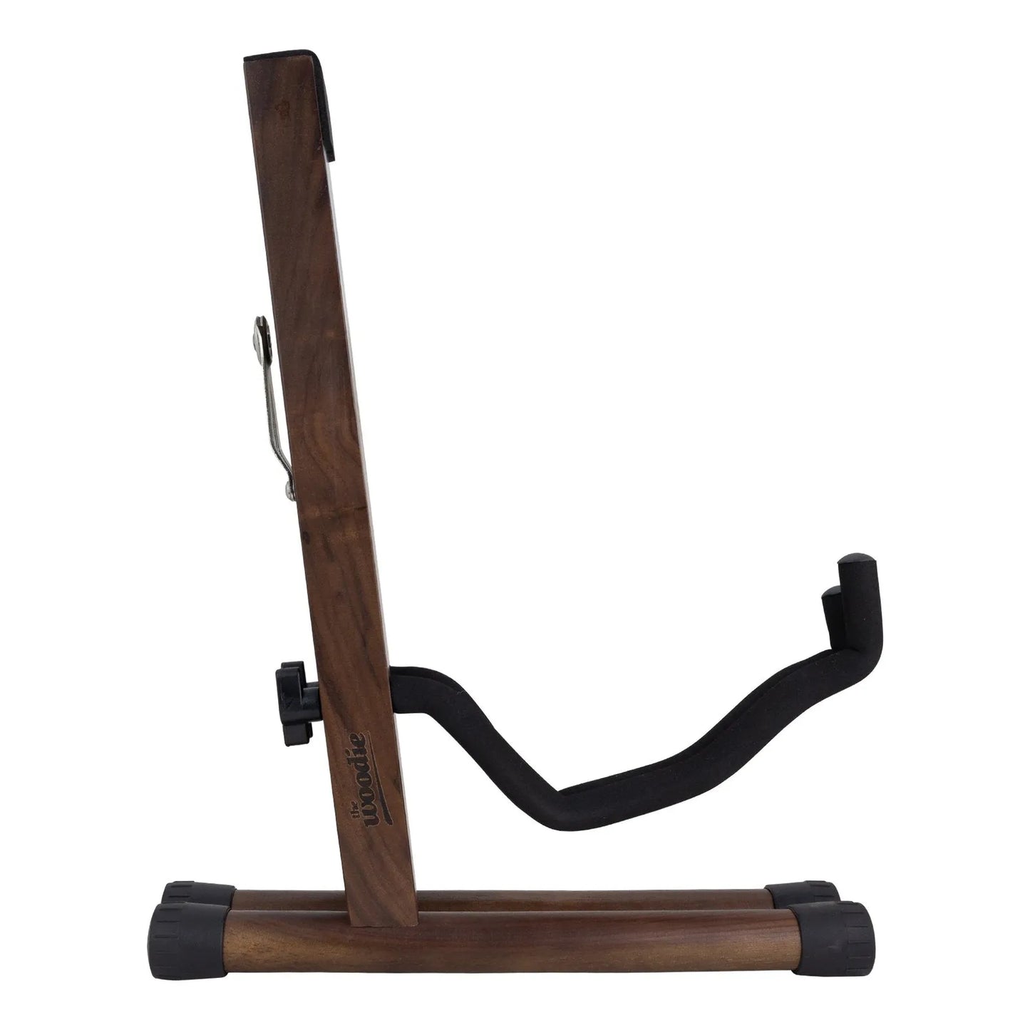 Fretz Woodie 5 Wooden Folding A-Frame Guitar Stand - Walnut — view 3