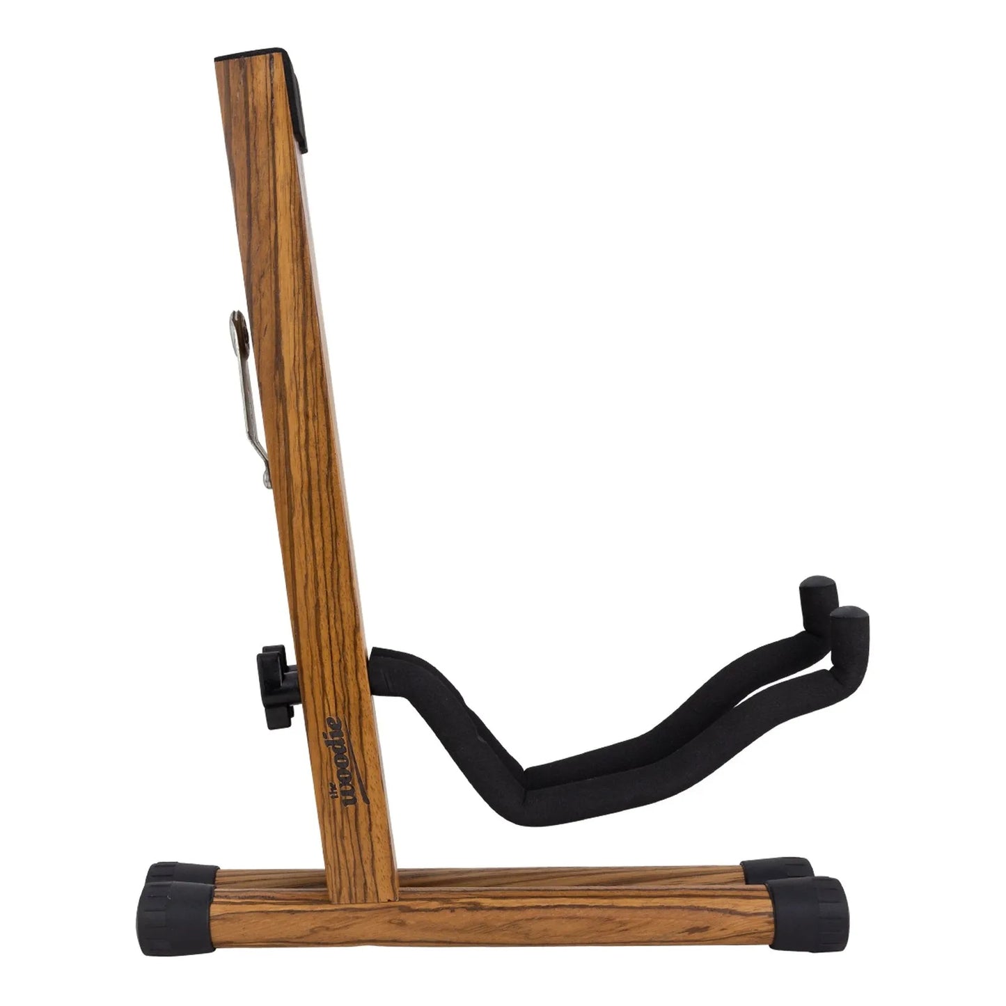 Fretz Woodie 5 Wooden Folding A-Frame Guitar Stand - Zebrawood — view 3