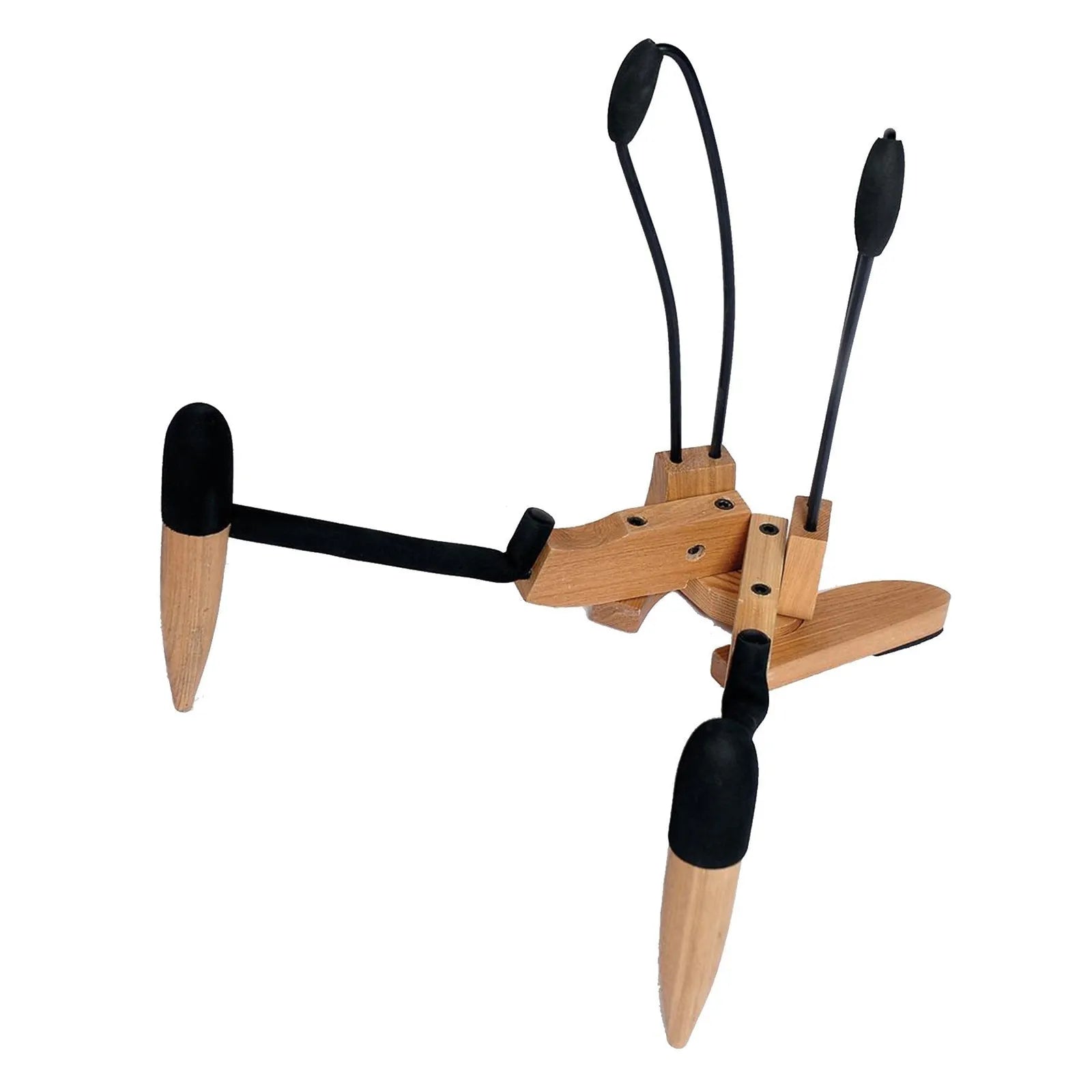 Fretz Woodie 1 Wooden Folding Acoustic Guitar Stand - Natural — view 2