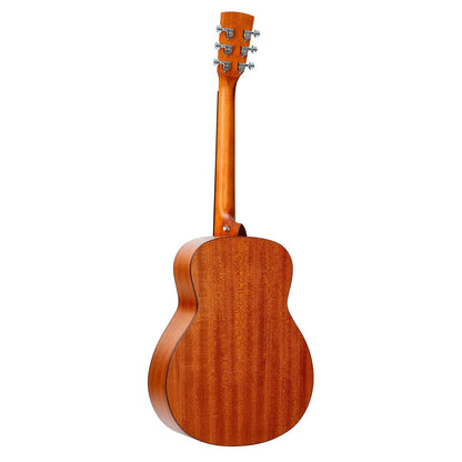 Saga GS700 Solid Spruce Top Small Body Acoustic Guitar with Gigbag, Right-Handed, Matte Finish, 6 Strings, Passive Piezo Pickup — view 2