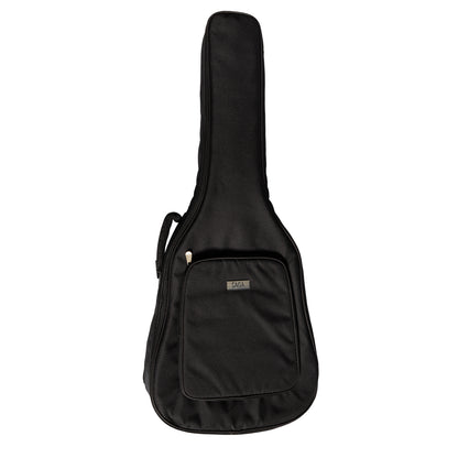 Saga GS700 Solid Spruce Top Small Body Acoustic Guitar with Gigbag, Right-Handed, Matte Finish, 6 Strings, Passive Piezo Pickup — view 3