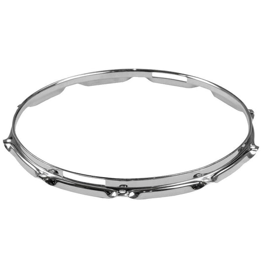 Gibraltar 14" Triple Flanged Steel Power Hoop for Snare Side, 3mm Thickness, 10 Lugs