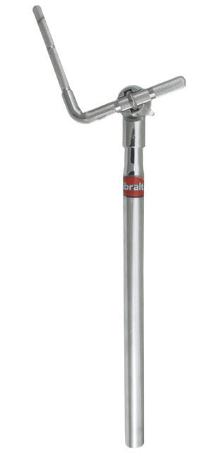 Gibraltar Straight Tom Percussion Cowbell Arm with 7/8" Post and 9.5mm Ratchet L-Rod
