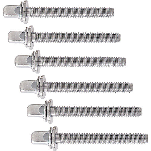 Gibraltar Tension Rods 1-5/8" (41mm) - Pack of 6 for Snare Drums, Toms