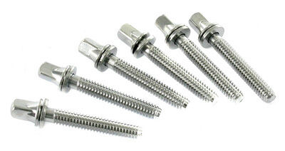 Gibraltar Tension Rods 1-3/8" (35mm) - Pack of 6 for Piccolo Snare Drums and Small Toms