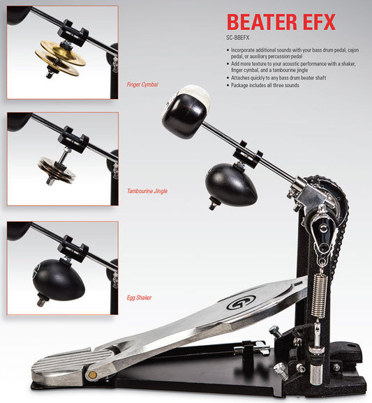 Gibraltar Bass Drum Pedal Beater EFX Attachment