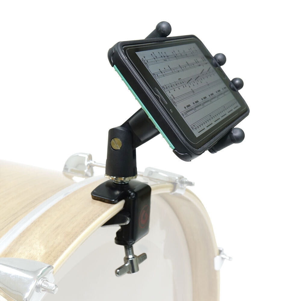 Gibraltar Bass Drum Smart Phone Mount with Adjustable Arm and Heavy Duty Clamp — view 2