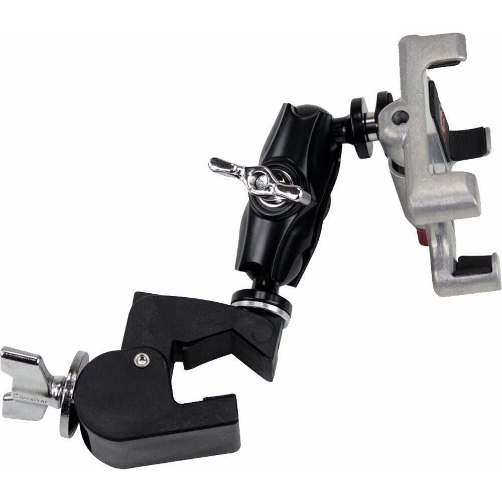 Gibraltar Dual Adjust All-Cast Metal Smartphone Holder with Heavy-Duty C Clamp — view 2