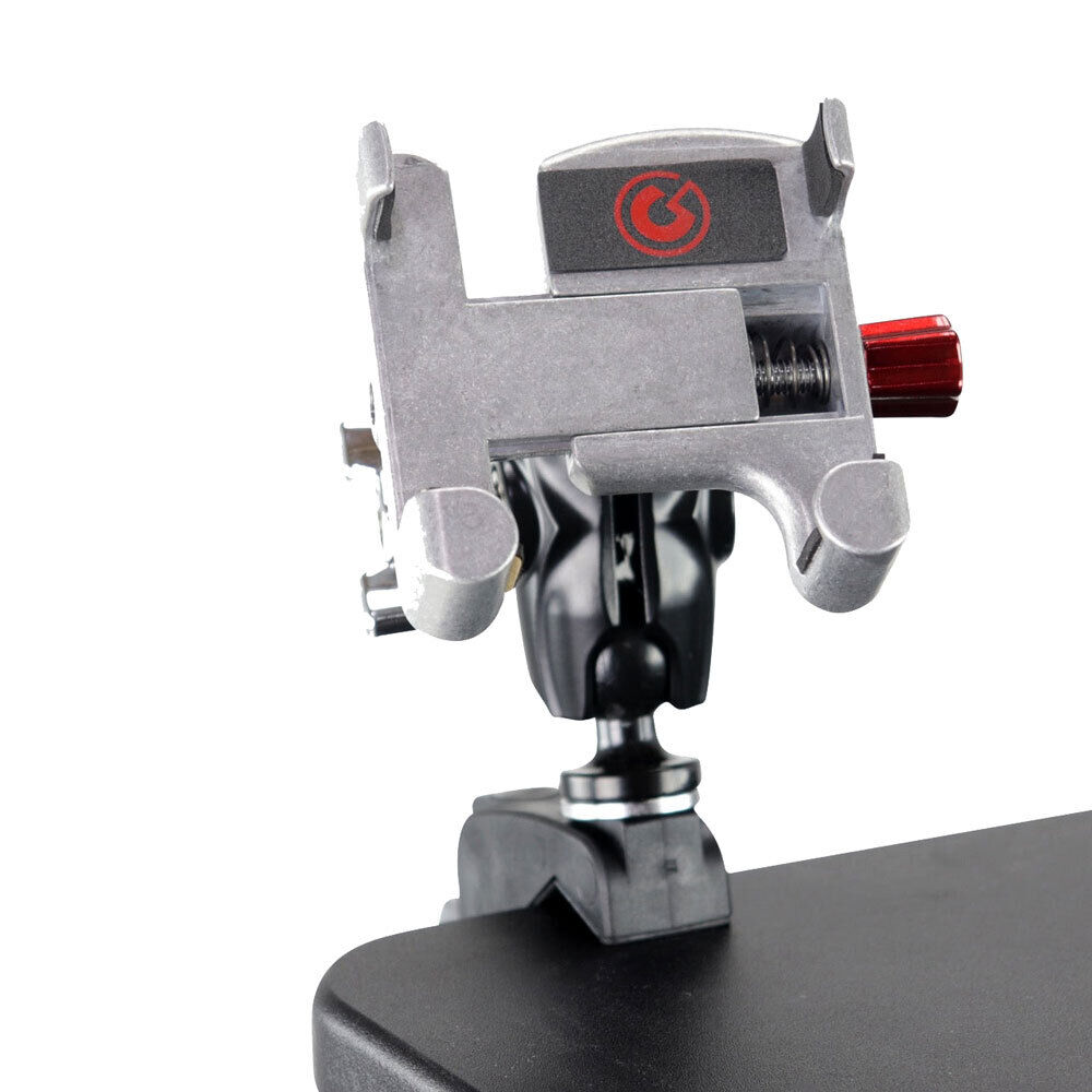 Gibraltar Dual Adjust All-Cast Metal Smartphone Holder with Heavy-Duty C Clamp — view 5