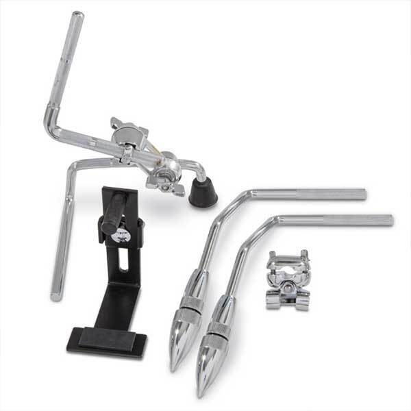 Gibraltar Dunnett 12.7mm Bass Drum Conversion Kit with Spurs, Rail Mount, and Floor Tom Pedal Riser