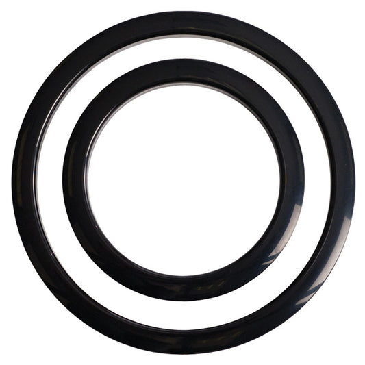 Gibraltar 4" Black Port Hole Protector Ring for Bass Drum - Pk 1