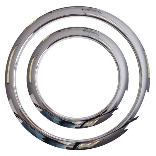 Gibraltar 4" Chrome Finish Port Hole Protector Ring for Bass Drum - Pk 1