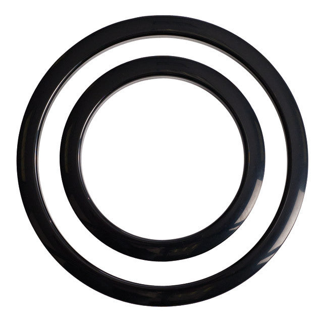 Gibraltar 6" Black Port Hole Protector Ring for Bass Drum - Pk 1