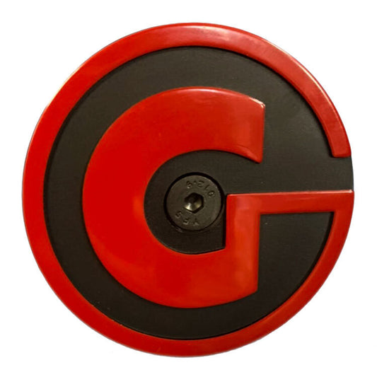 Gibraltar Drum Rack Clip-On Round Red Logo - Pack of 1