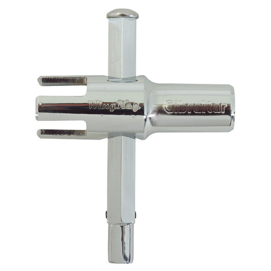 Gibraltar Wing Key Multi-Purpose Tool for Drums, Congas, Bongos, and Timbales - Pk 1