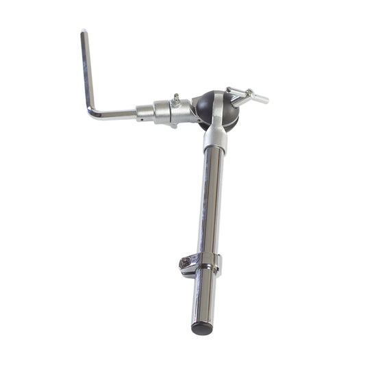 Gibraltar Hex L-Rod Tom Arm with Ultra Adjustment, 5" Hex, 7/8" Diameter, 10" Down Tube