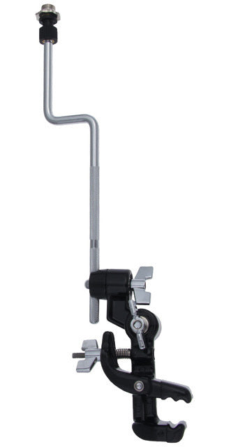 Gibraltar Double Ratchet Microphone Jaw Mount Clamp with Rod for Drum Mic Mounts