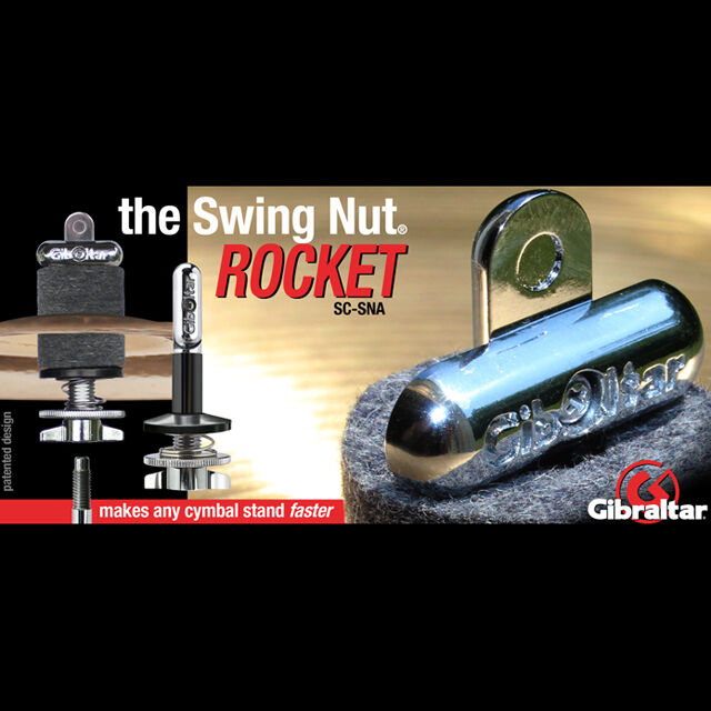 Gibraltar Swing Nut Cymbal Mounting Adaptor - 8mm Tilter Compatible — view 2