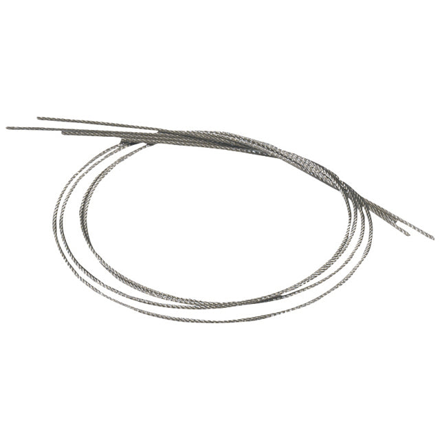 Gibraltar Metal Snare Cord - Pack of 4, High Test Braided Metal for Snare Drum Parts