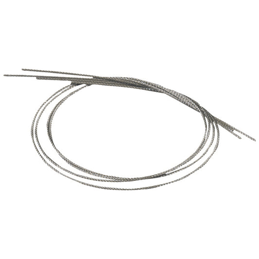 Gibraltar Metal Snare Cord - Pack of 4, High Test Braided Metal for Snare Drum Parts
