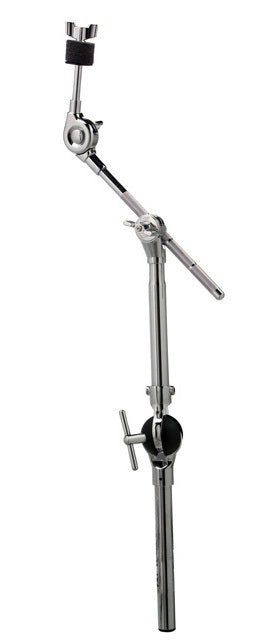 Gibraltar Ultra Adjust Single Cymbal Boom Arm with 360-Degree Adjustment and Hideaway Boom Section, 20.5" Down Tube Length, 11-3/4" Boom Rod