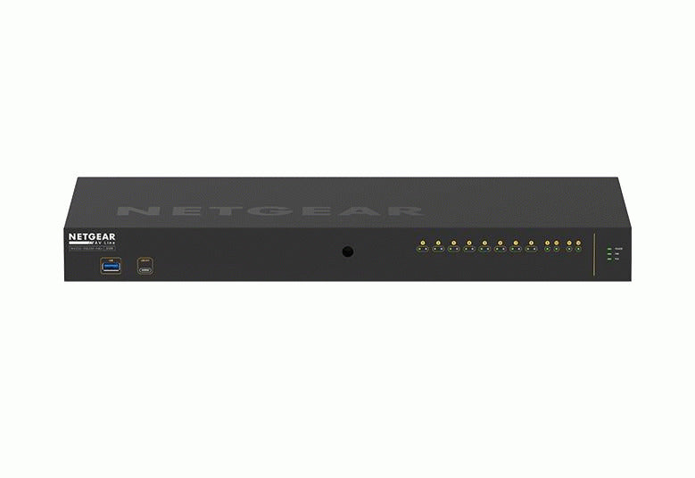 Netgear Av Line 10-Port Managed Switch, Poe+(8) 240W, Gbe(2), Sfp+(2), Life Wty
