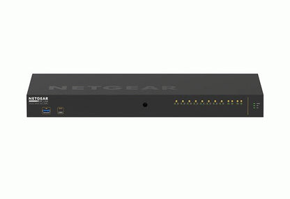 Netgear Av Line 10-Port Managed Switch, Poe+(8) 240W, Gbe(2), Sfp+(2), Life Wty