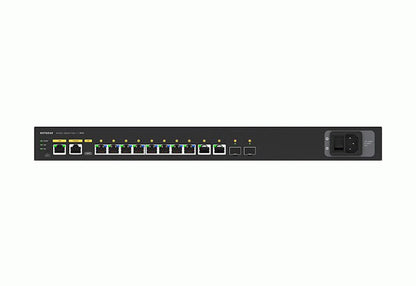 Netgear Av Line 10-Port Managed Switch, Utra90 Poe++(8) 720W, Gbe(2), Sfp+(2), Life Wty — view 3