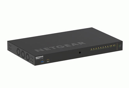 Netgear Av Line 10-Port Managed Switch, Utra90 Poe++(8) 720W, Gbe(2), Sfp+(2), Life Wty — view 2